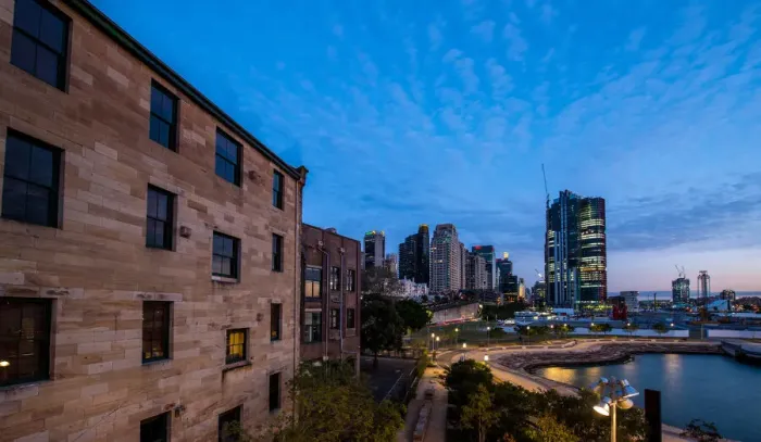 Framed Print : Barangaroo reserve