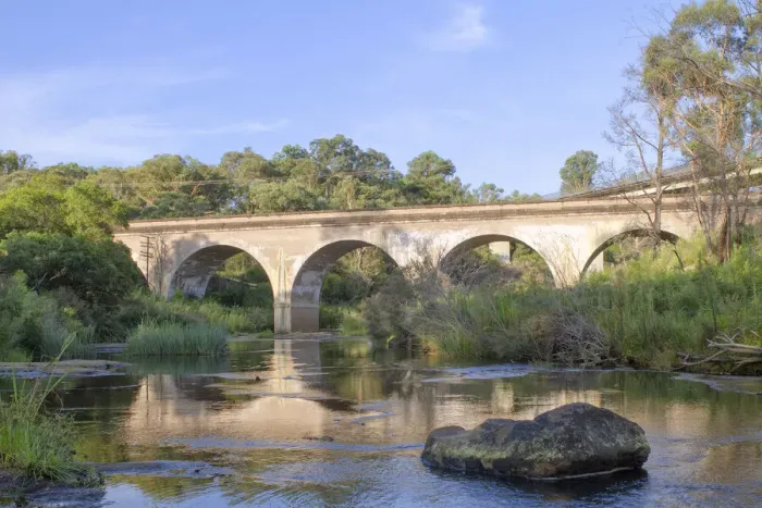 Framed Print : The Bargo Railway Bridge NSW