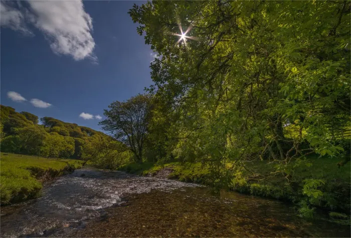 Framed Print : Barle river Simonsbath