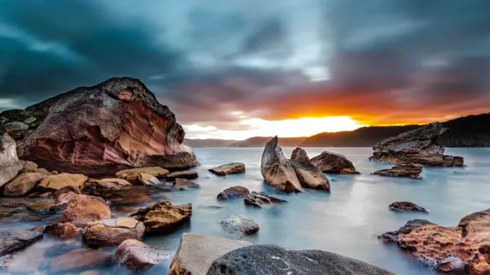 Framed Print : Barrenjoey Headland