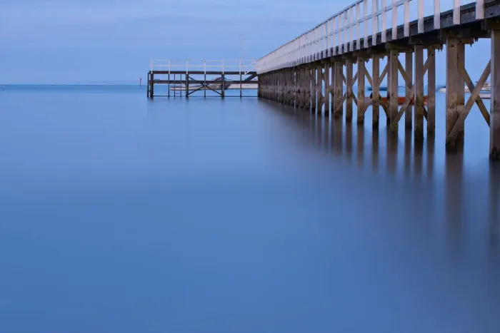 Framed Print : The Baths Jetty Framed Print : The Baths Jetty