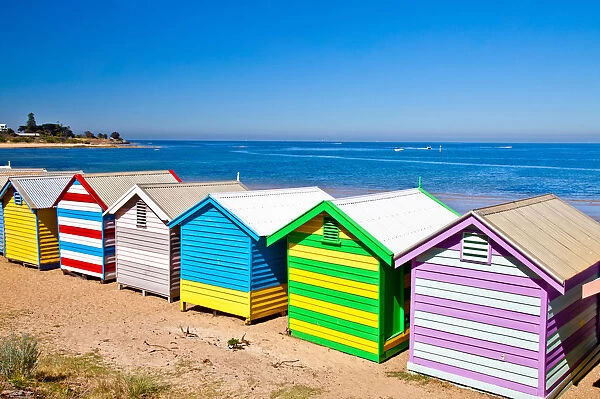 Beach Huts of Brighton Beach