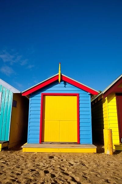 Beach huts on Brighton Beach