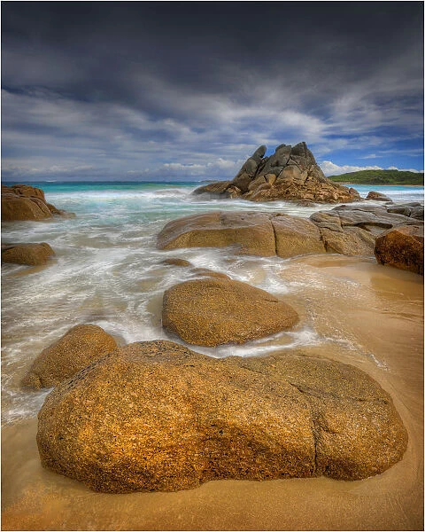 Beach scene, King Island, Bass Strait, Tasmania