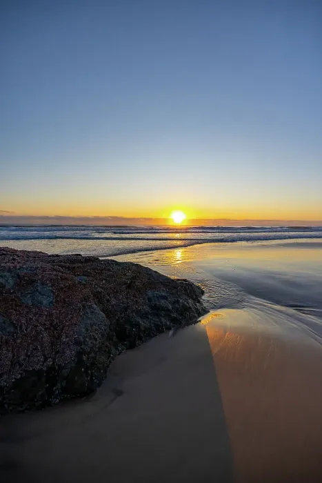 Framed Print : Beach Sunrise