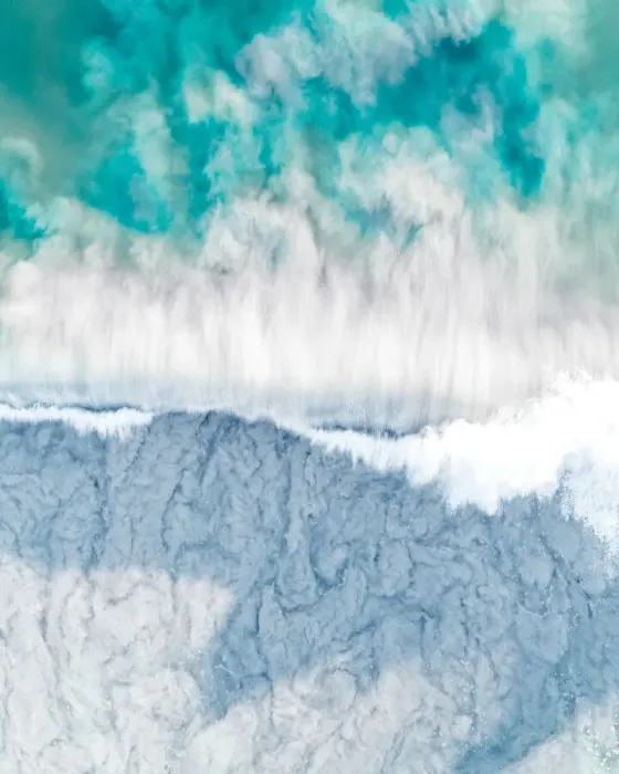 Framed Print : Beachlife Drone Photography Collection