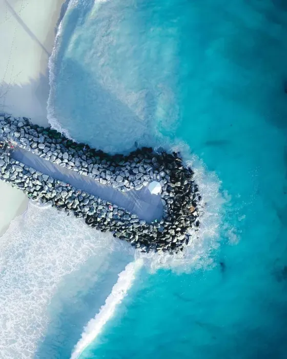 Framed Print : Beachlife Drone Photography Collection Framed Print : Beachlife Drone Photography Collection