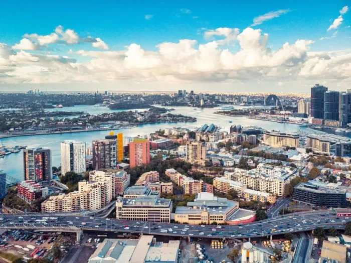 Framed Print : Beautiful cityscape of Sydney, Australia