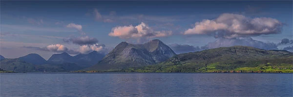 The beautiful coastline of the Isle of Skye, Scotland, United Kingdom