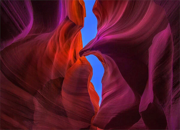 The beautiful colours of Antelope Canyon, Arizona, Western United States of America