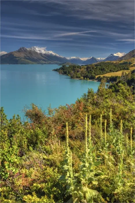 Framed Print : Beautiful lake Wakitipu, Otago, during the autumn season, south island, New Zealand Framed Print : Beautiful lake Wakitipu, Otago, during the autumn season, south island, New Zealand