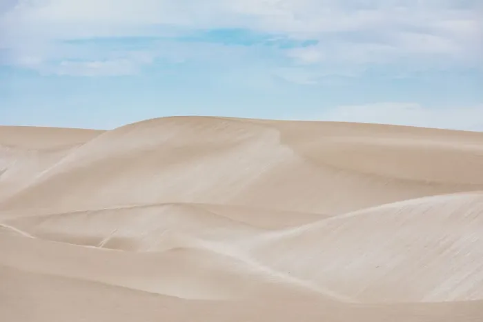 Framed Print : Beautiful sand dunes