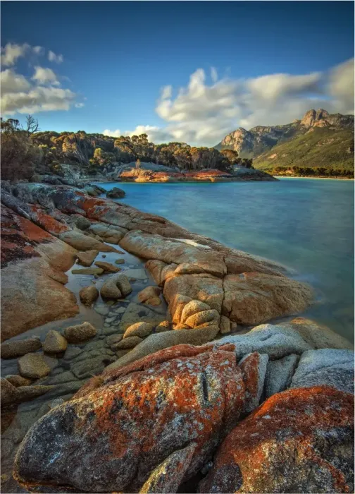 Framed Print : The beautiful and very scenic area known as Trousers point, near Lacotta, Flinders Island, part of the Furneaux group, eastern Bass Strait, Tasmania Framed Print : The beautiful and very scenic area known as Trousers point, near Lacotta, Flinders Island, part of the Furneaux group, eastern Bass Strait, Tasmania