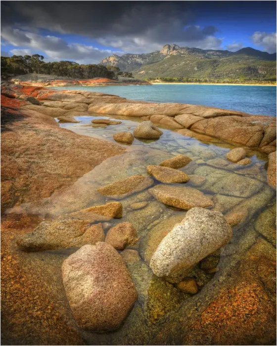 Framed Print : The beautiful and very scenic area known as Trousers point, near Lacotta, Flinders Island, part of the Furneaux group, eastern Bass Strait, Tasmania Framed Print : The beautiful and very scenic area known as Trousers point, near Lacotta, Flinders Island, part of the Furneaux group, eastern Bass Strait, Tasmania