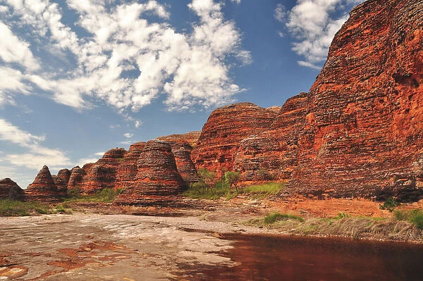 Bee Hive formations at the Bungle Bungles in Western Australia