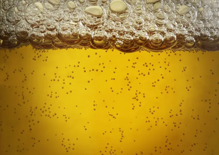 Framed Print : Beer Bubbles