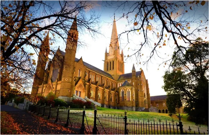 Framed Print : Bendigo Cathedral, Central Victoria, Australia