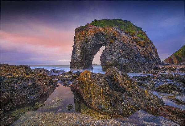 Bermagui, Horse head rock and pristine coastal areas of the southern coastline of New South Wales, Australia