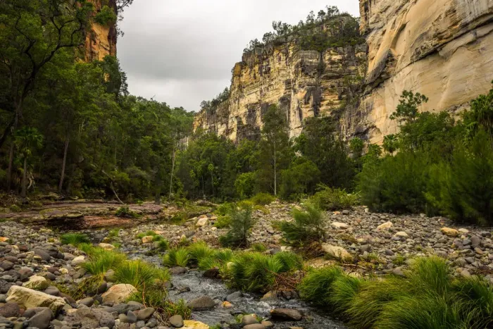 Framed Print : Big Bend at Carnarvon Gorge