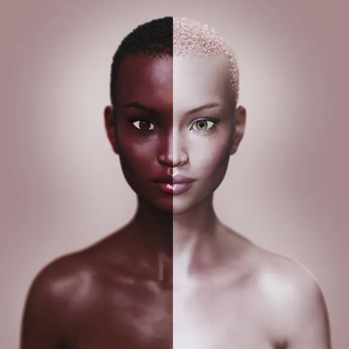 Framed Print : black, close up, color, color image, concept, confident, contrasts, copy space, cut out