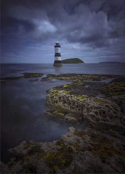 Black Point Lighthouse, Anglesea, Northern Wales, United Kingdom