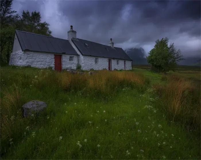Framed Print : Black rock cottage Framed Print : Black rock cottage