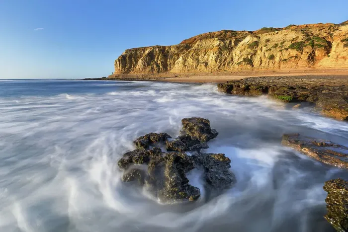 Framed Print : Blanche Point at Maslin Beach, Fleurieu Peninsula, Adelaide, South Australia
