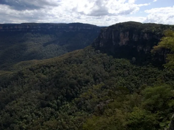 Framed Print : The Blue Mountains