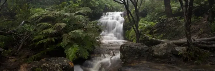 Framed Print : Blue Mountains Waterfall Framed Print : Blue Mountains Waterfall