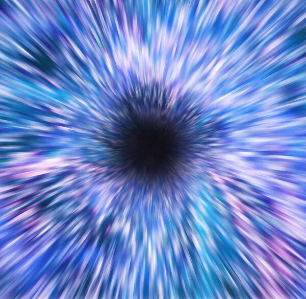 Blurred Illustration of Vortex