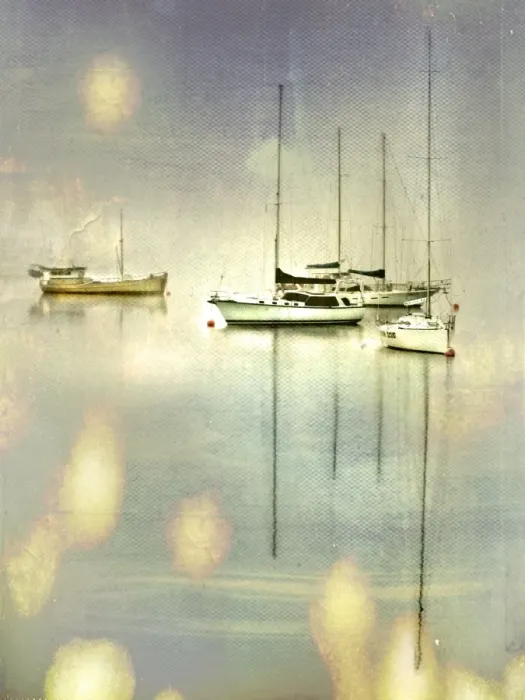 Framed Print : Boats in the Morning Framed Print : Boats in the Morning