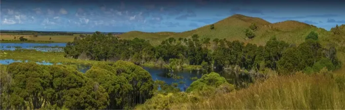 Framed Print : Bobs lagoon, central north King Island, Bass Strait, Tasmania, Australia