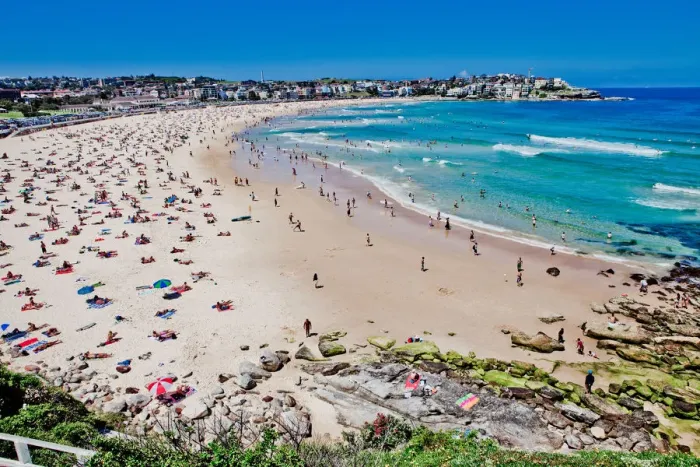 Framed Print : Bondi beach Framed Print : Bondi beach