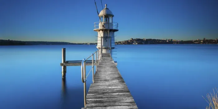 Framed Print : Bradleys head lighthouse Framed Print : Bradleys head lighthouse