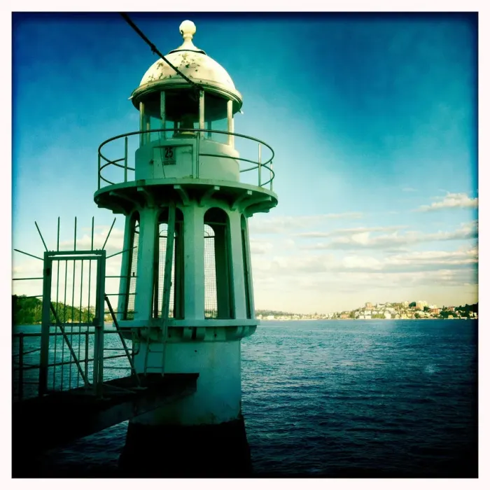 Framed Print : Bradleys Head Lighthouse, Mosman, Sydney