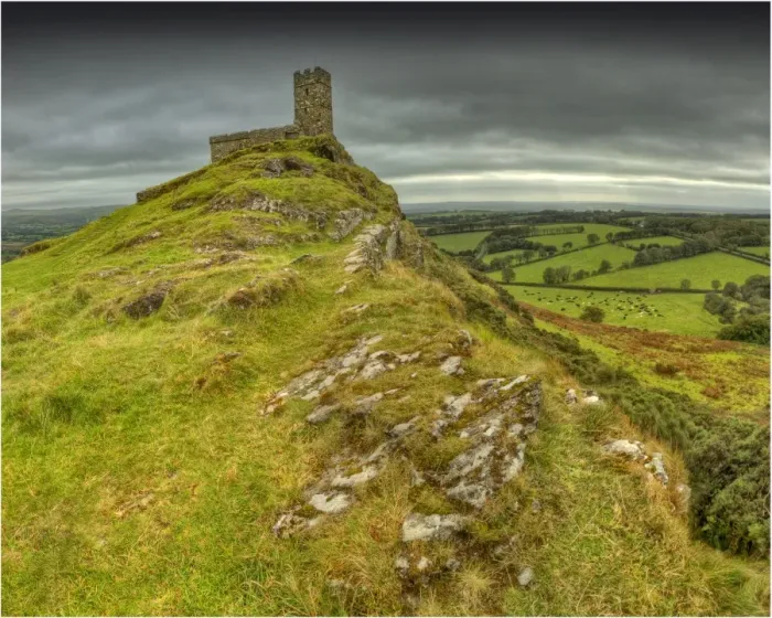 Framed Print : Brentour, a historic Chapel which sits atop a hill and has expansive views of Devon, England, and the surrounding countryside Framed Print : Brentour, a historic Chapel which sits atop a hill and has expansive views of Devon, England, and the surrounding countryside