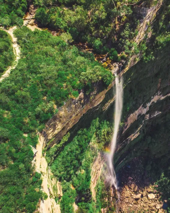 Framed Print : Bridal Veil Falls