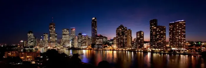 Framed Print : Brisbane Central Business District Framed Print : Brisbane Central Business District