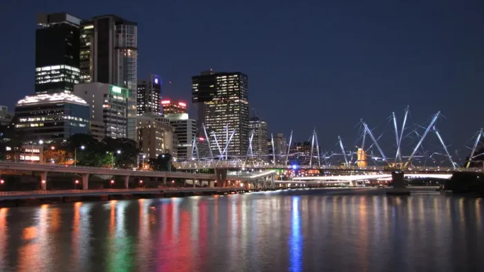 Framed Print : Brisbane at Night