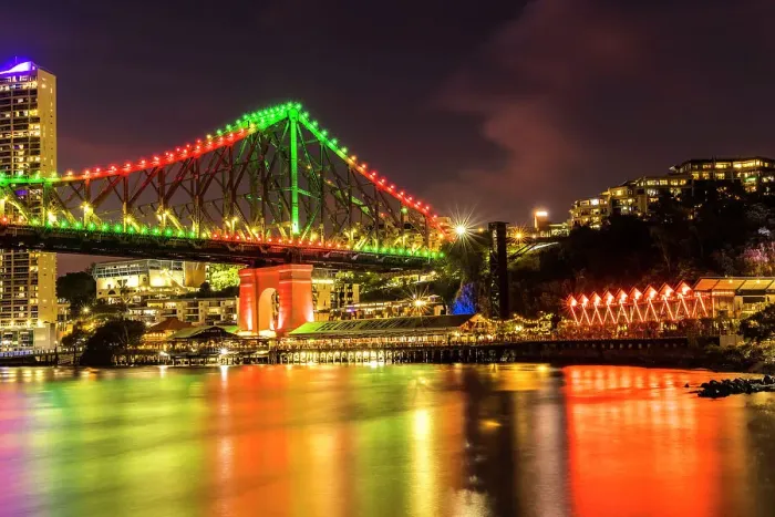 Framed Print : Brisbane Qld Story Bridge Framed Print : Brisbane Qld Story Bridge