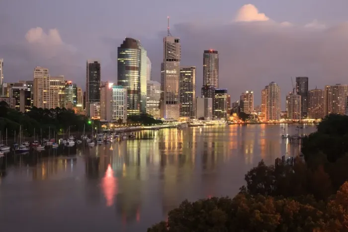 Framed Print : Brisbane, Queensland, Australia Framed Print : Brisbane, Queensland, Australia