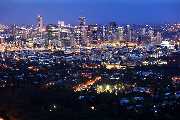 Brisbane Skyline, Queensland, Australia