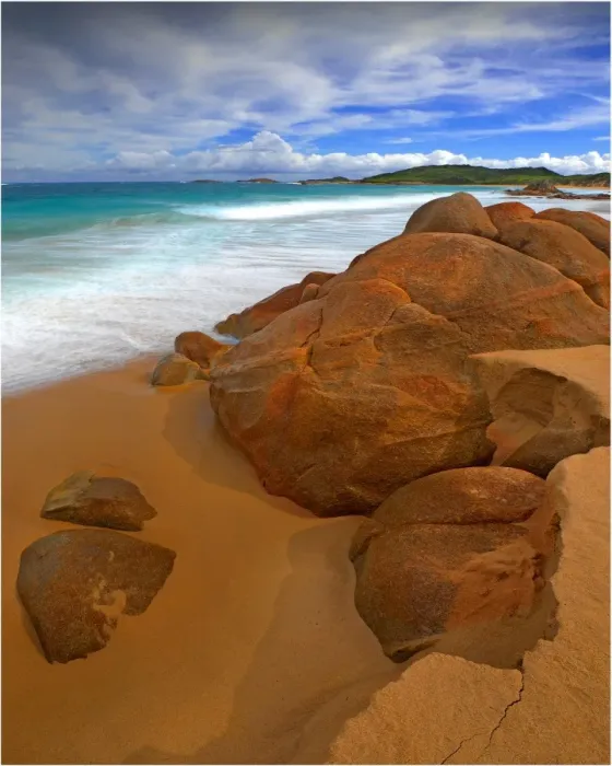 Framed Print : Broken Arm beach
