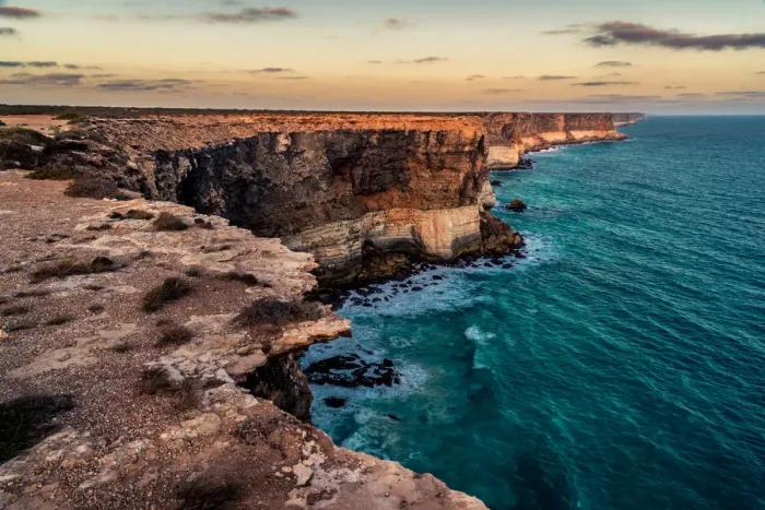 Framed Print : Bunda Cliffs