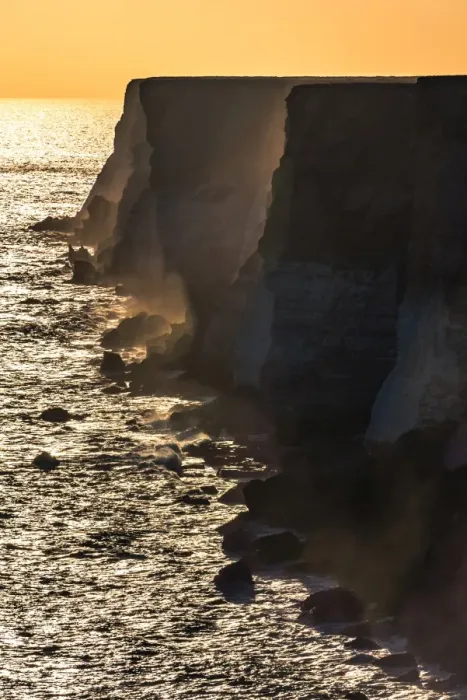 Framed Print : Bunda Cliffs