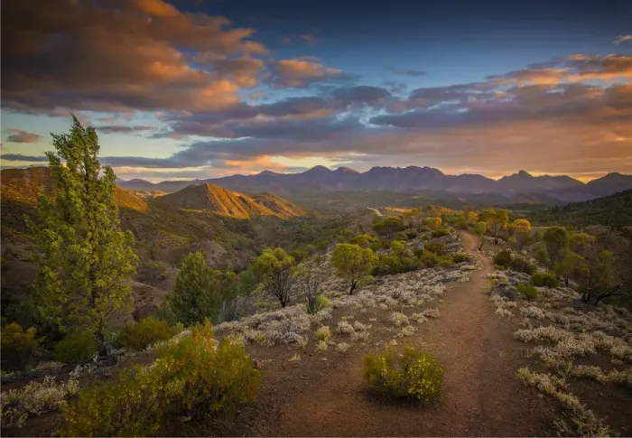 Framed Print : Bunyeroo valley inside the Ikara National Park, Southern Flinders Ranges, South Australia Framed Print : Bunyeroo valley inside the Ikara National Park, Southern Flinders Ranges, South Australia