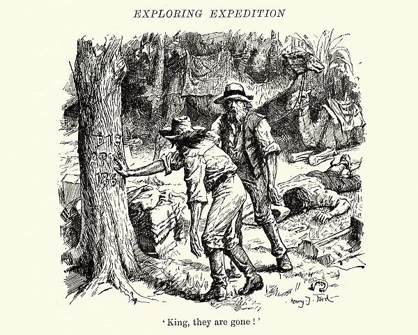 Burke and Wills expedition in Australia