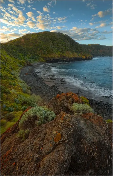 Framed Print : Bushrangers bay near Cape Schanck on the Mornington Peninsular, Victoria, Australia