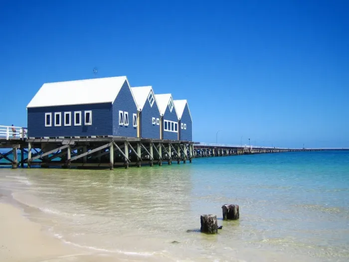 Framed Print : Busselton Jetty