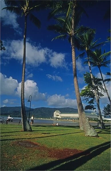 Along the Cairns waterfront, north Queensland, Australia